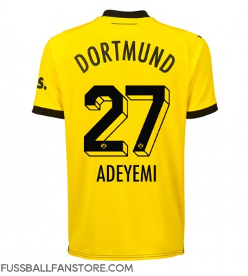 Borussia Dortmund Karim Adeyemi #27 Replik Heimtrikot 2023-24 Kurzarm